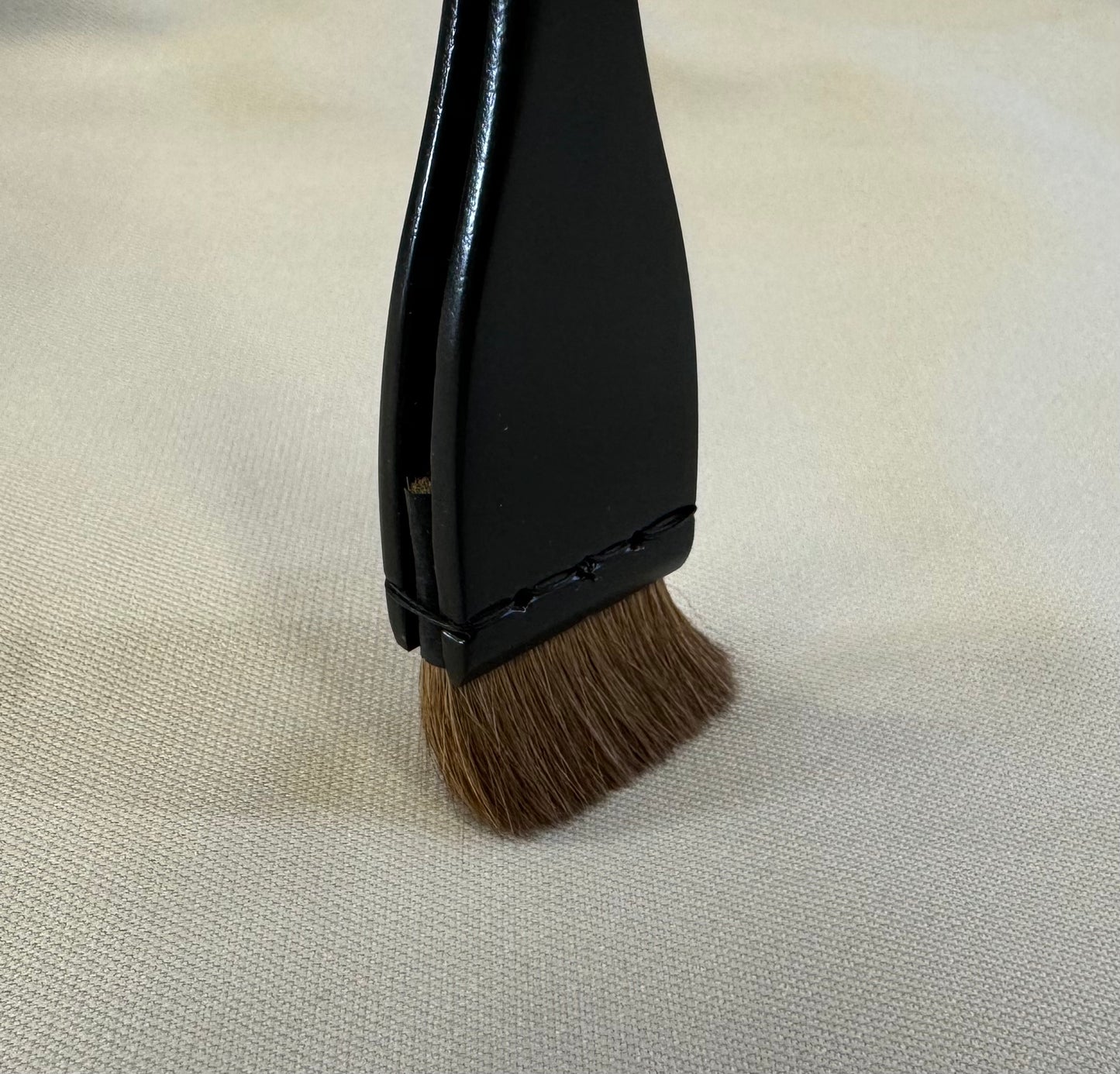 寿司用 黒柄はけ 馬毛茶毛 25mm